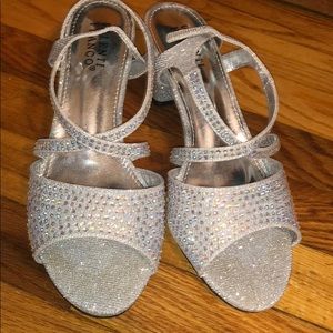 Sparkly high heels
